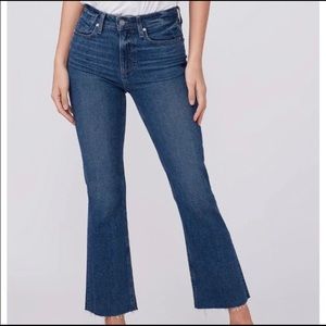 Paige Colette Crop Flare Jeans